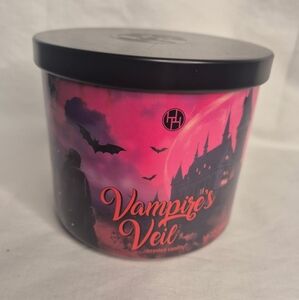 Huntington Home Vampire's Veil Scented Candle - Pink and Black